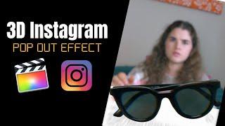 Pop Out 3D Effect on Instagram | Pop Out Effect Final Cut Pro X Tutorial