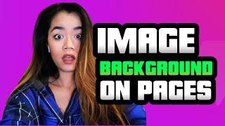 HOW TO ADD BACKGROUND IMAGE ON PAGE 2021 SHOPIFY TUTORIAL