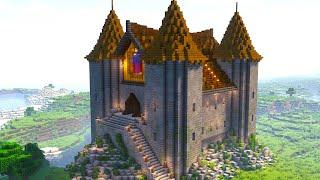 Minecraft Fort Castle Tutorial With Interior That YOU Can Download