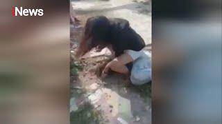 Saling Cakar Rebutan Pacar, Remaja Wanita Aniaya Viral di Media Sosial - Realita 16/03