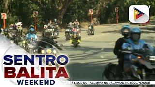 Motorcycle riders, nakiisa sa unity ride sa Marilaque Highway sa Tanay, Rizal