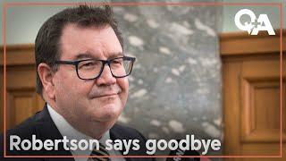 Grant Robertson: Retiring former finance minister on achievements and regrets | Q+A 2024