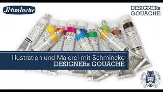 Illustration und Malerei mit Schmincke Designers‘ Gouache