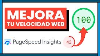 Cómo mejorar la VELOCIDAD de tu web en WordPress + PageSpeed Insights