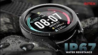 Intex introduced FitRist Active Smartwatch 2021 | Best  Under Budget Smartwatch 2021