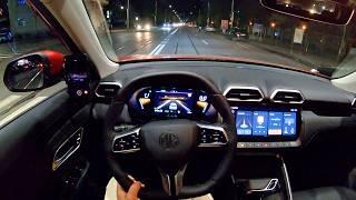 MG ZS Hybrid+ 2025 (1.5l 194 hp) Night City POV Test Drive