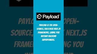 Payload is the open source, full stack Next js framework, giving you instant backend superpowers...