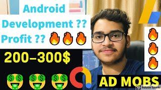 AdMob Earnings  | How much can We Earn from Android Apps? REVEALED  | 100K DOWNLOADS 