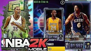 OPENING SUPERSTAR SPINNER PACKS FOR PEARL KD AND NEW OBSIDIAN CARDS IN NBA 2K MOBILE