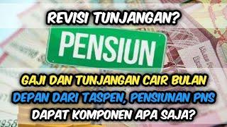 Gaji dan Tunjangan Cair Bulan Depan dari Taspen, Pensiunan PNS Dapat Komponen Apa Saja?