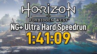 Horizon Forbidden West NG+ Ultra Hard Speedrun in 1:41:09 - Former World Record