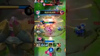 Tank And Miya Vs Hanabi Marksman Highlight #shorts #ml #mlbb #gameplay #games4life #mobilelegends