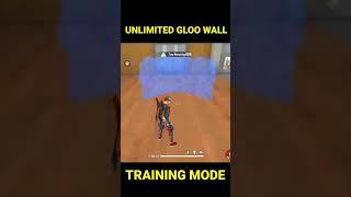 Unlimited Gloo Wall In Training Ground Mode #unlimitedgloowall #shorts