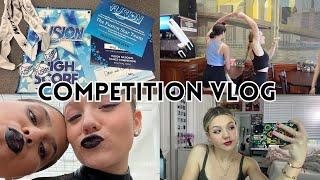 competition vlog - GRWM + hang out with my team