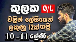 Sets in Sinhala | kulaka | කුලක | O/L & Grade 10-11 maths | Questions with theory | Siyomaths 