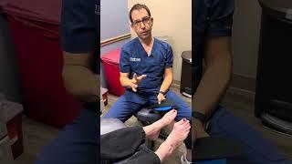 Good Feet Store inserts are not custom with Dr. Stewart at Timonium Foot and Ankle