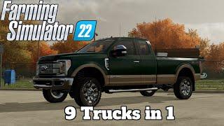 FS22 Mod Spotlight - 9 Trucks in 1!