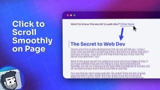 Click and Scroll Smoothly on a Page (with some pro tips!)