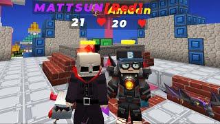 Dominating Bedwars With MATTSUN!!