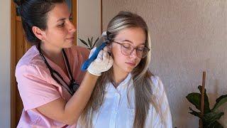 ASMR Real Person School Lice Check & Face Assessment | ‘Unintentional’ Hair Pulling Therapy, Massage