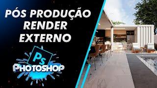 PÓS PRODUÇÃO EM RENDER EXTERNO - PHOTOSHOP 2022