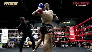  Germany vs Thailand  | Muay Thai Full Fight with a Knockout in Phuket!