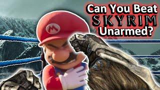 Can You Beat Skyrim Unarmed?