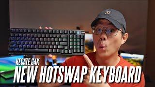 My New Hot Swappable Gaming Mechanical Keyboard! Edifier Hecate G4K Review!