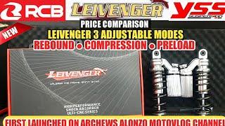 BAGONG LEIVENGER SHOCKS NA MAY BASO 3 ADJUSTABLE MODE MURA NA KALIDAD PA