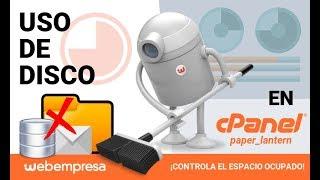 Uso de Disco de cPanel ¡controla el espacio ocupado!