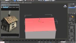 3D MAX "Элементарное текстурирование на примере домика" часть 1