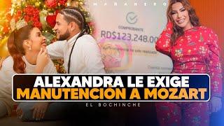 Mozart le contesta a Alexandra MVP - ¿La Materialista embarazada? - El Bochinche