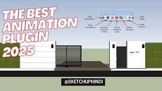 How to animate your model in sketchup 2025. keyframe animation, Fredo6 animator plugin.