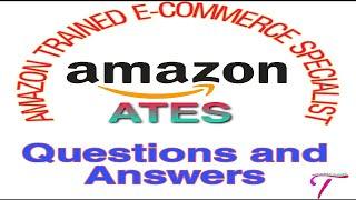 Amazon ATES Questions & Answers | Amazon ATES Exam Key | ATES Exam Answer