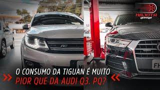 Por que a vw Tiguan consome MUITO MAIS que a Audi Q3?