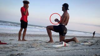 cardo gave me a ring.. (Beach vlog) part 1