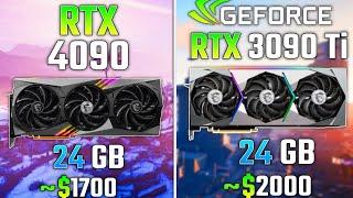 RTX 4090 vs RTX 3090 Ti Benchmark EXPOSED by PC Gamers.