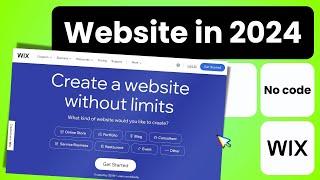 How to Build your Website in 2024 | Wix Tutorial