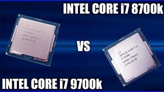 CPU Intel Core i7 9700k vs i7-8700K. Test in games!