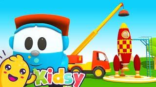 Leo the Curious Truck and the Rocket Launcher | Kidsy