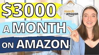 Start a FREE T-Shirt Business On Merch by Amazon (Step-By-Step Guide): Print on Demand for Beginners