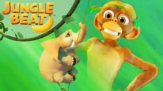 Swinging Montage | Queen of the Swingers | Jungle Beat | Munki and Trunk | Kids Cartoon 2024