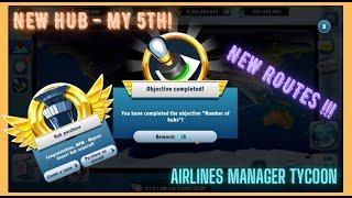 New HUB Purchase with HIGH DEMAND! A Profitable One - Airlines Manager Tycoon (Episode 6)
