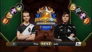 Thijs vs Jarla | 2021 Hearthstone Grandmasters Europe | Top 8 | Season 1 | Week 1