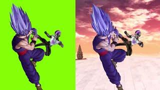 How I make fight scenes using green screen in Dragon Ball Xenoverse 2