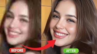 how to convert low quality image into high quality - replicate photo editing - replicate codeformer