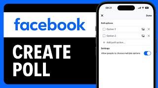 How to Create Poll in Facebook (Step-by-Step)