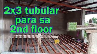 Low budget 2nd floor pero matibay | tubular para sa 2nd floor.