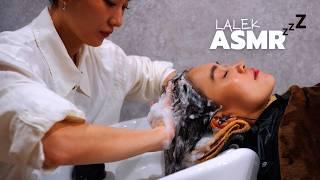 ASMR Head Spa DELIGHTFUL experience in TOKYO (Soft Spoken JP - EN)