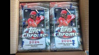 2024 Topps Chrome Hobby Case Box #1/12